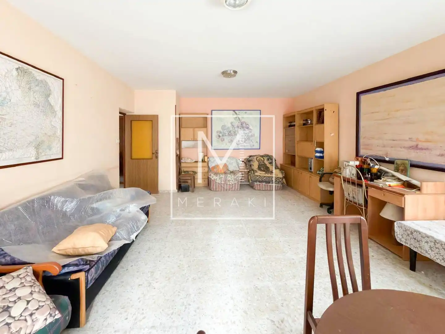 Sala de estar de Casa o chalet en venta en Motilleja con Calefacción, Terraza y Trastero