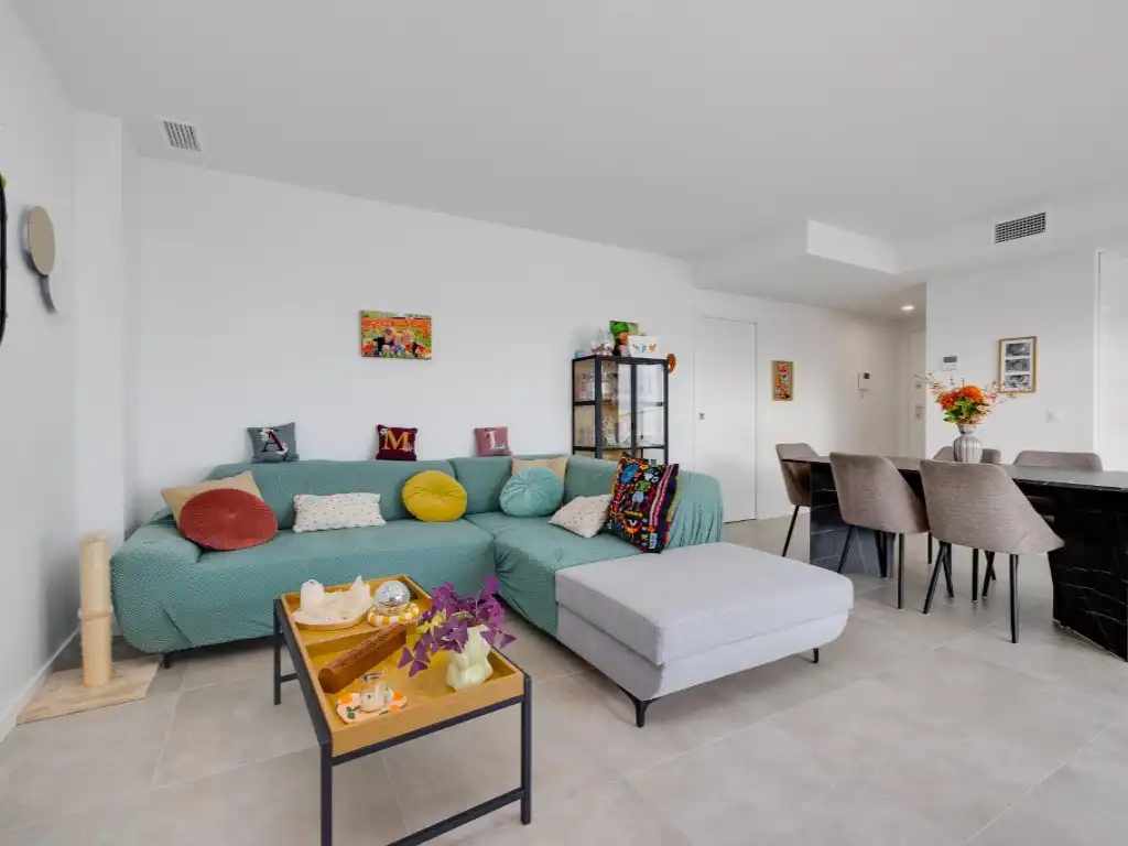 Living room of Attic for sale in Orihuela  with Private garden, Terrace and Furnished