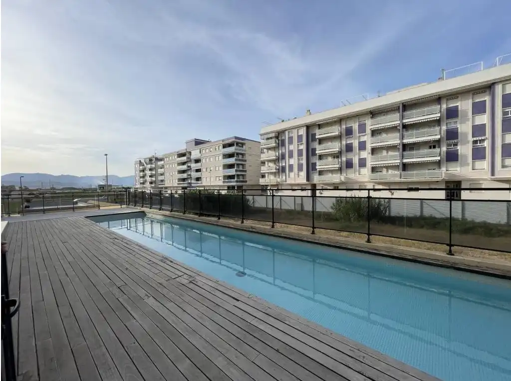 Swimming pool of Attic for sale in Moncofa  with Air Conditioner, Heating and Terrace