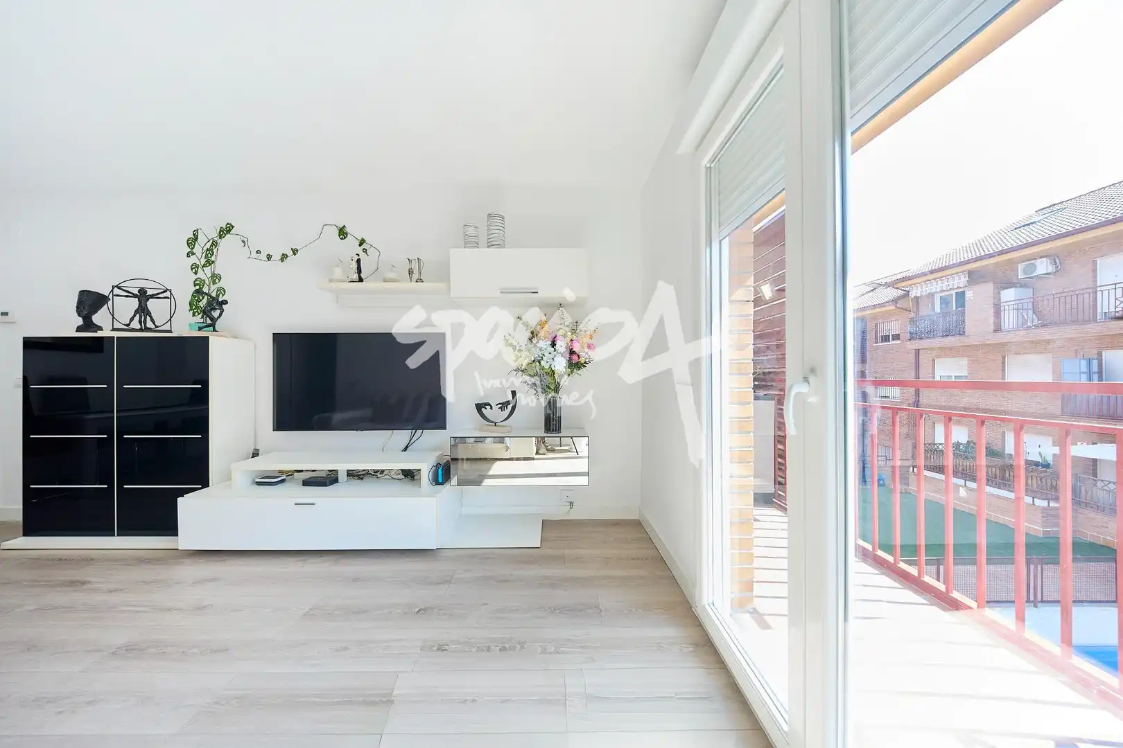 Sala de estar de Piso en venta en Galapagar con Calefacción, Terraza y Trastero