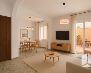 Sala d'estar de Planta baixa en venda en  Barcelona Capital amb Terrassa