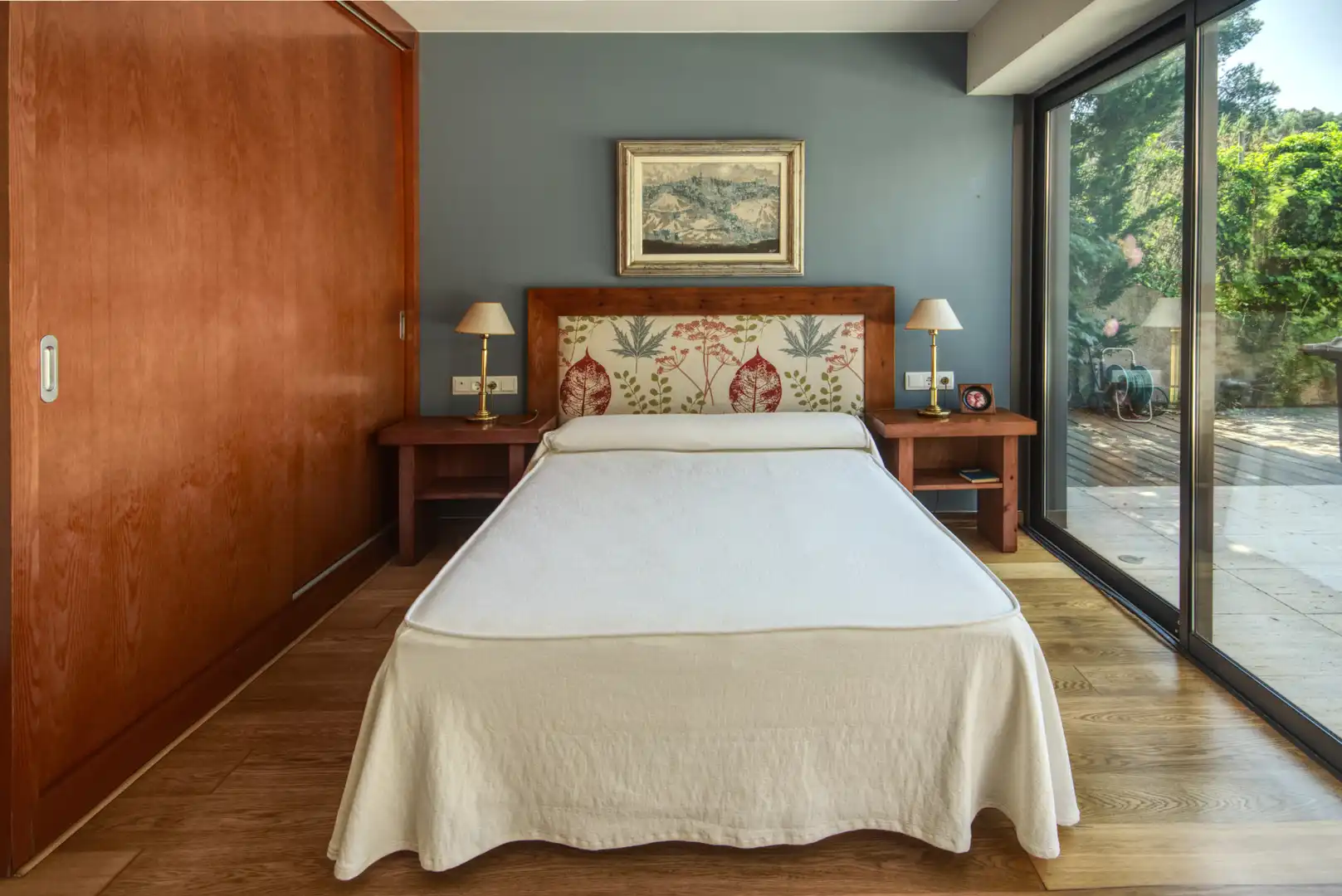 Schlafzimmer von Haus oder Chalet zum Verkauf in Sant Cugat del Vallès mit Klimaanlage, Heizung und Privatgarten