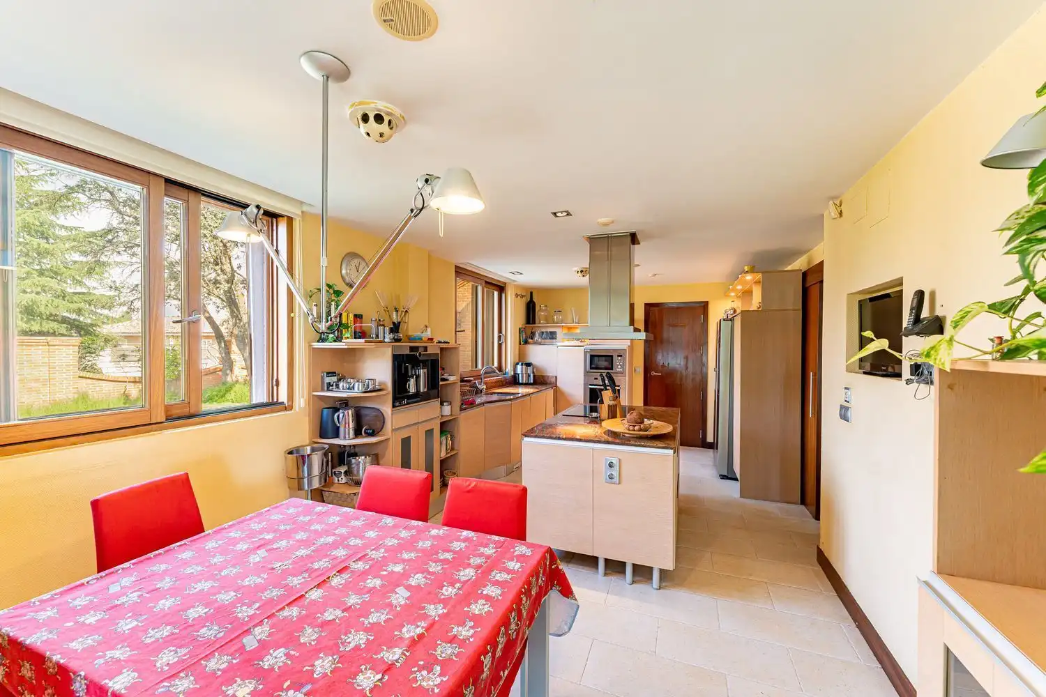 Cocina de Casa o chalet en venta en Nuevo Baztán con Aire acondicionado, Jardín privado y Terraza