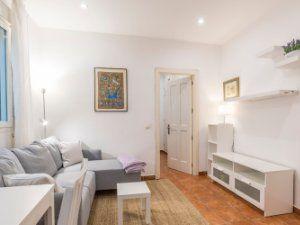 Living room of Flat to rent in  Madrid Capital