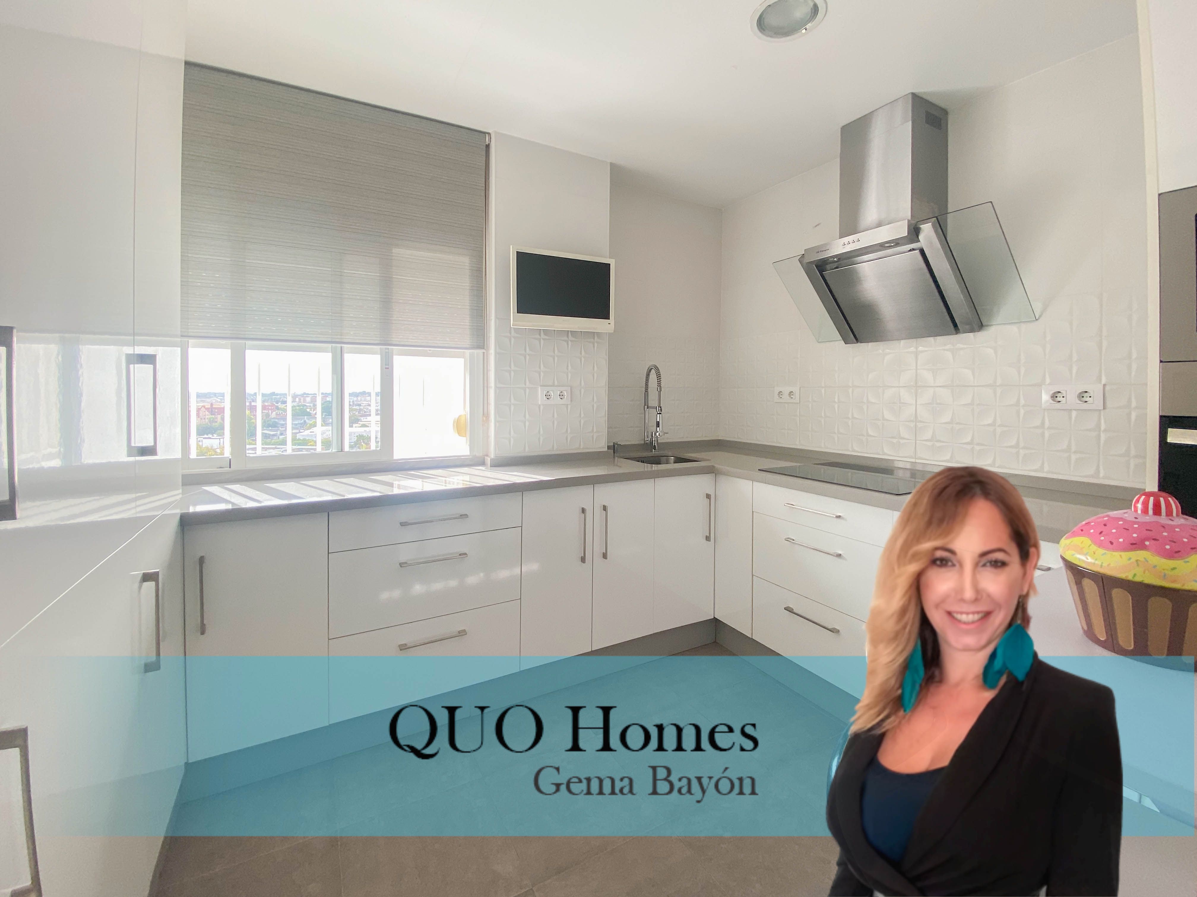 Kitchen of Flat to rent in Jerez de la Frontera  with Air Conditioner, Terrace and Furnished