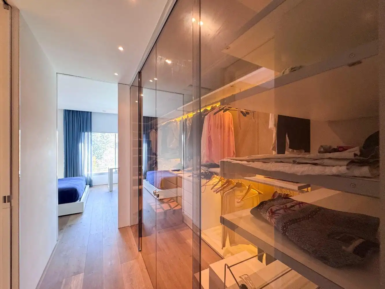 Bedroom of Houses for sale in Madrid  with Air Conditioner, Heating and Private garden