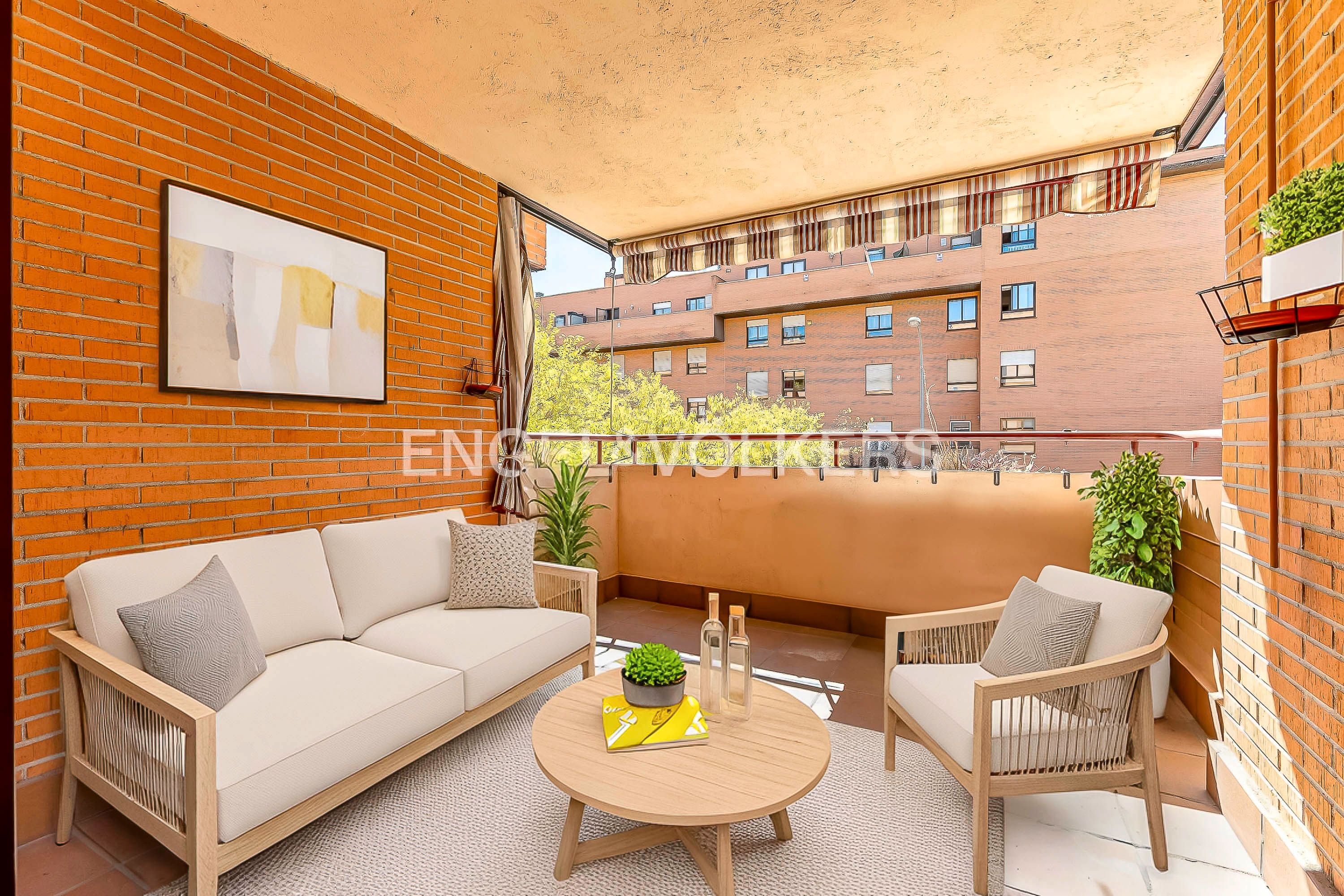 Terrassa de Apartament en venda en Alcobendas amb Aire condicionat, Calefacció i Parquet