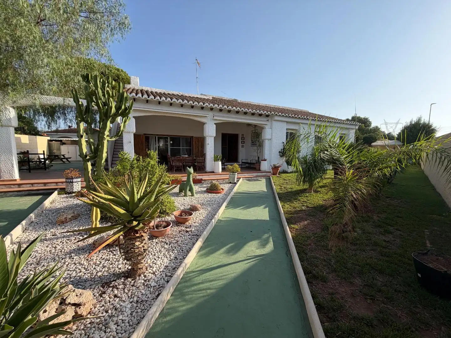 Jardín de Casa o chalet en venta en Náquera con Aire acondicionado, Jardín privado y Terraza