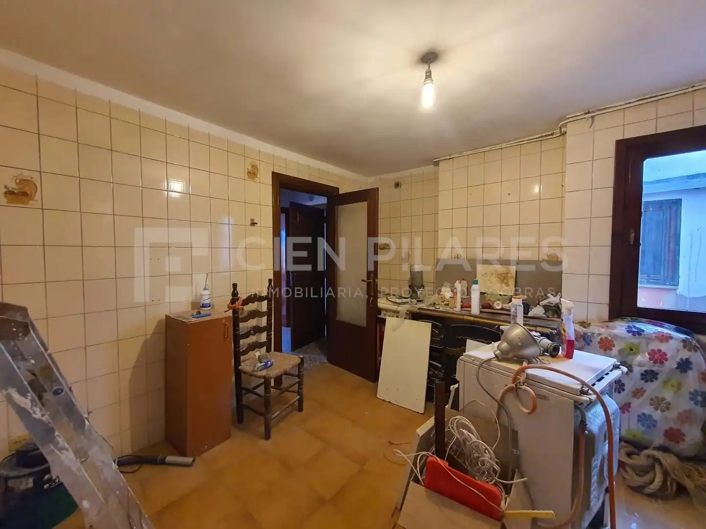 Kitchen of Flat for sale in Yanguas  with Terrace and Furnished