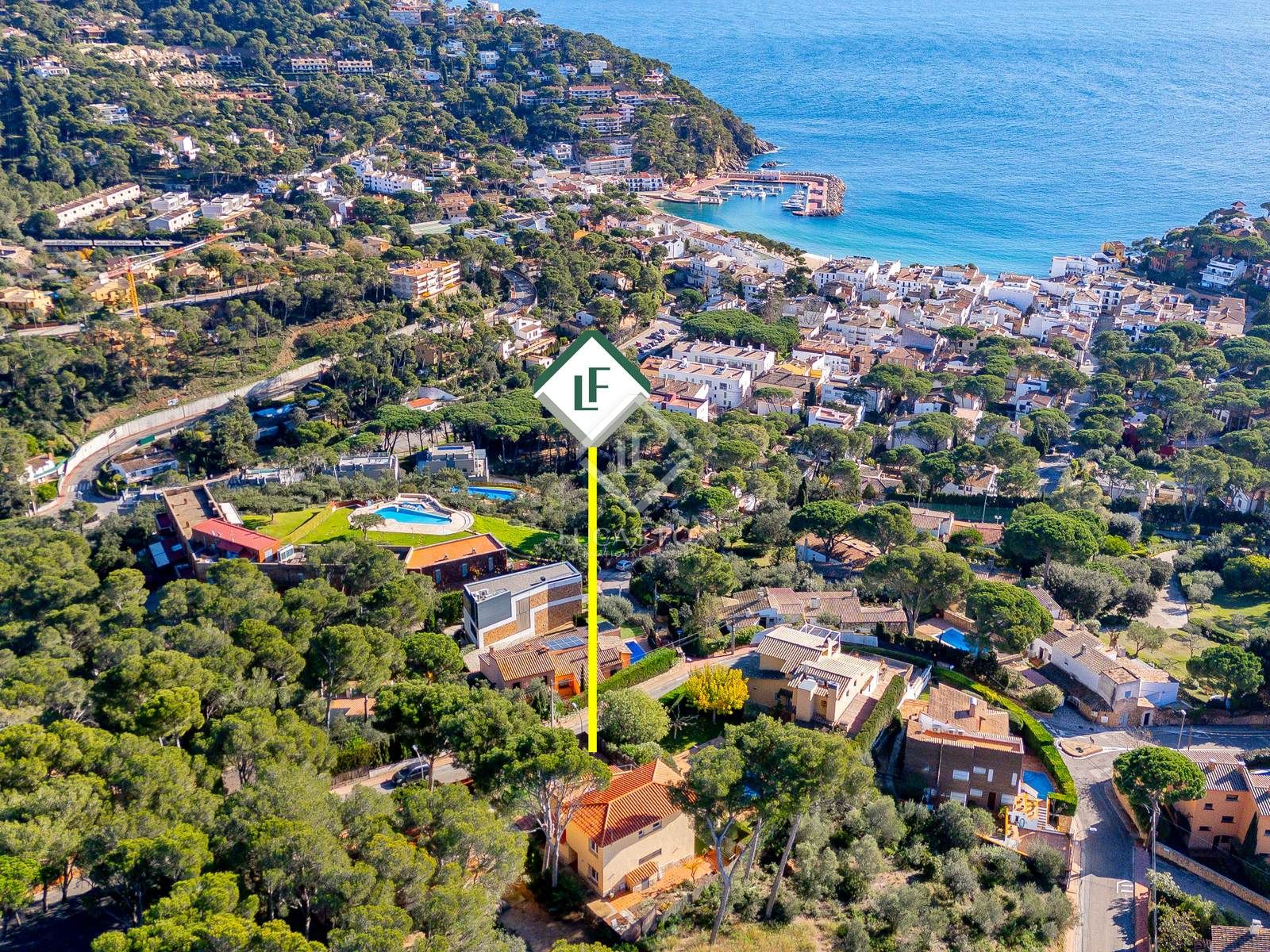 Vista exterior de Casa o xalet en venda en Palafrugell amb Calefacció, Jardí privat i Terrassa