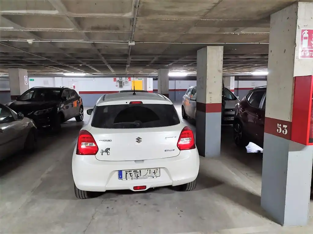 Parking of Flat for rent in Altea  with Air Conditioner, Heating and Private garden