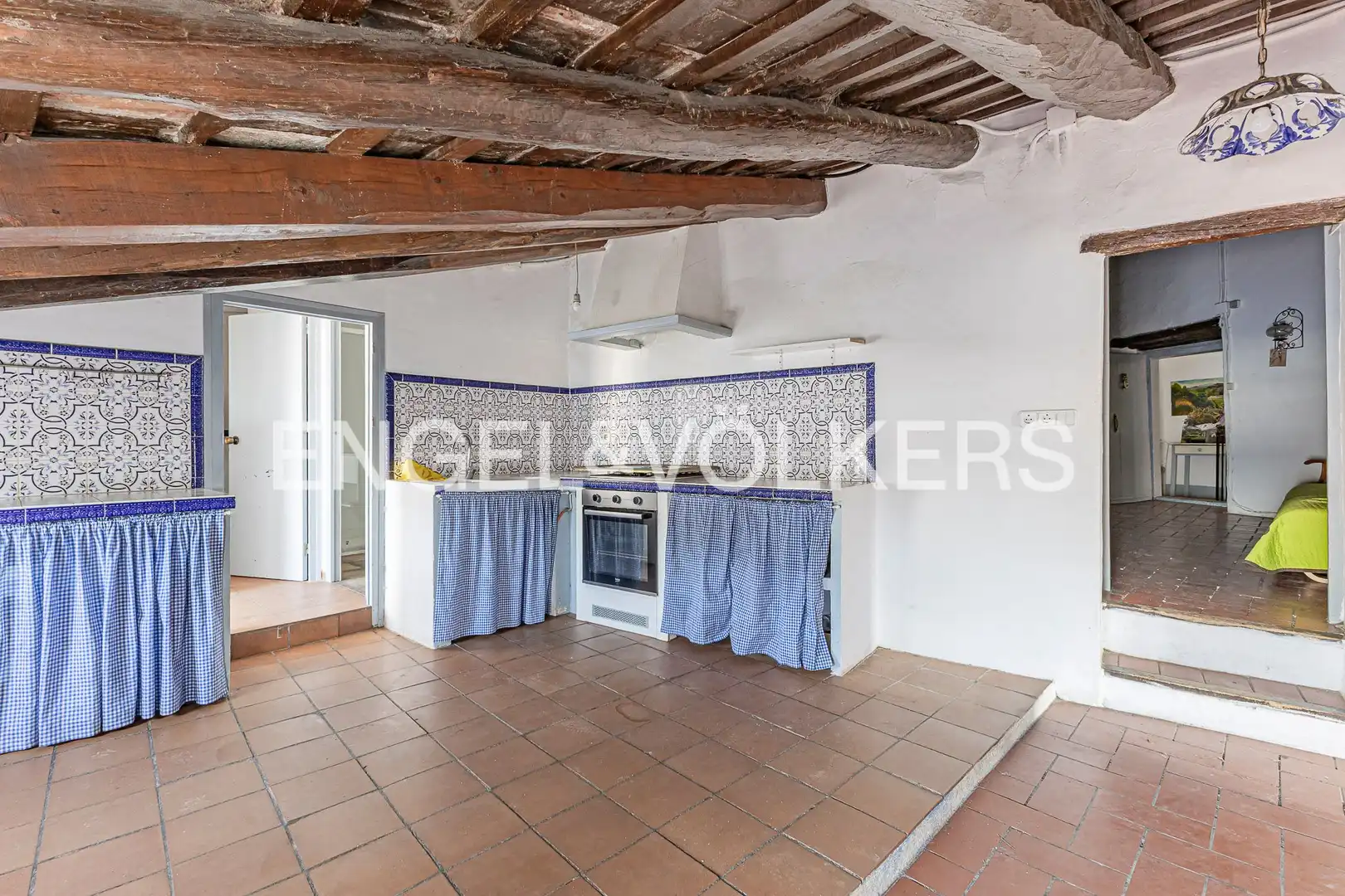 Cocina de Casa adosada en venta en Canyelles con Calefacción, Jardín privado y Terraza