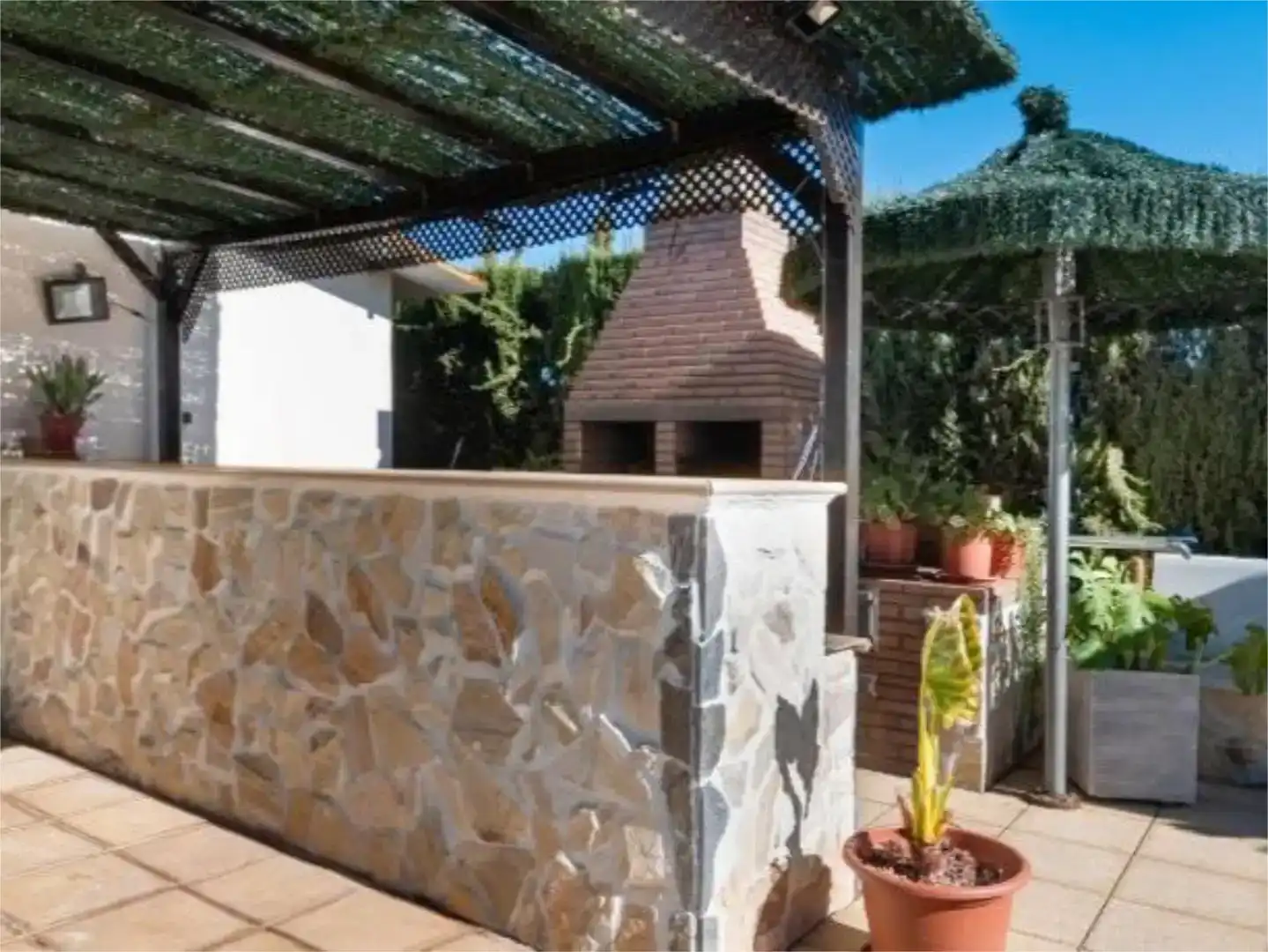 Terraza de Casa o chalet en venta en Lora del Río con Aire acondicionado, Piscina y Balcón