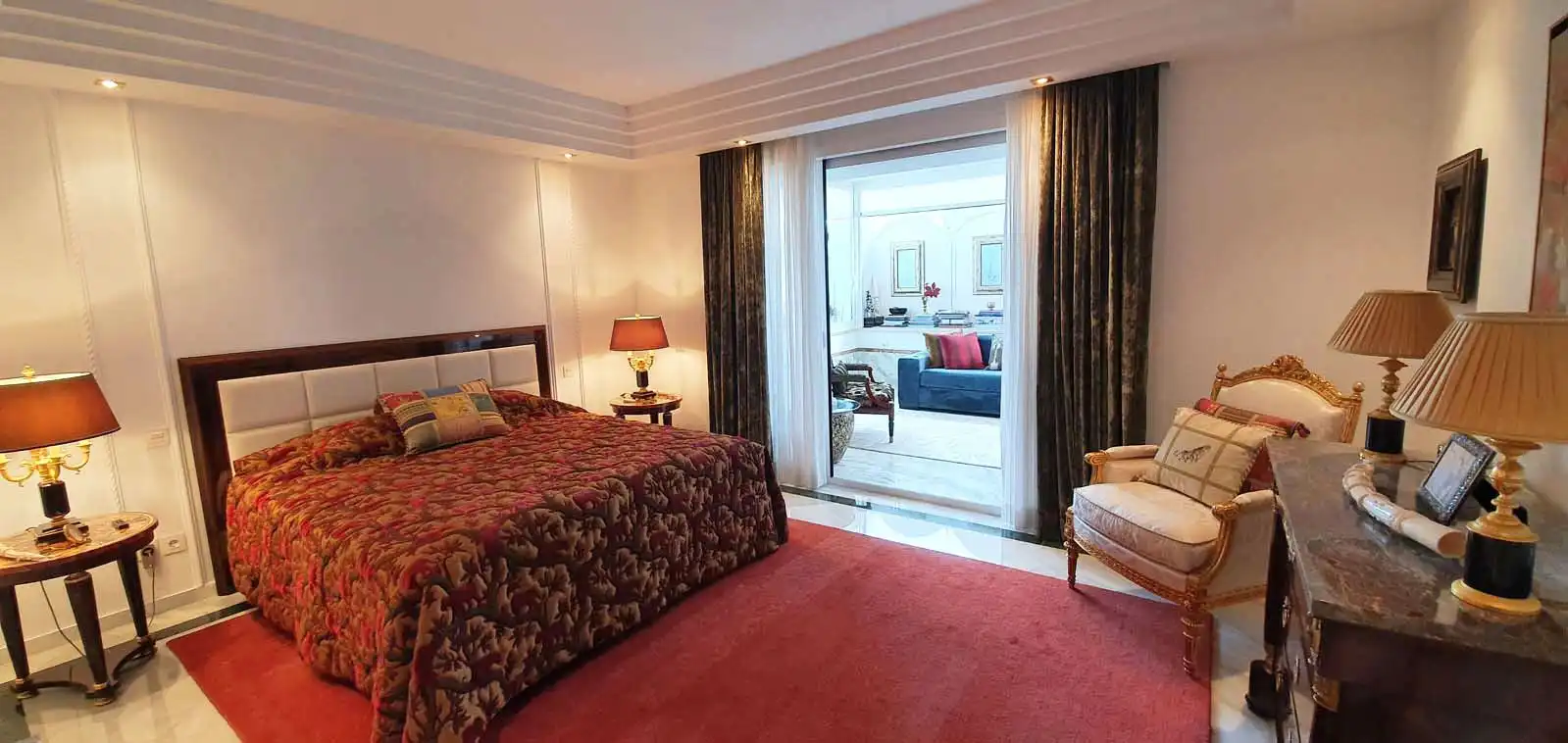 Schlafzimmer von Wohnungen zum Verkauf in Marbella mit Klimaanlage, Terrasse und Abstellraum