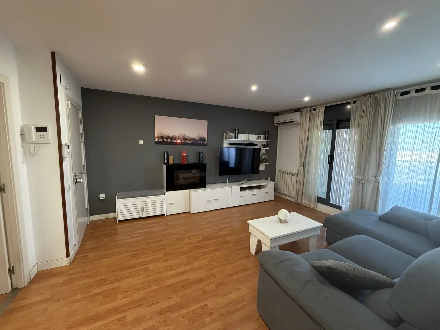 Living room of Flat for sale in Anglesola  with Heating, Private garden and Terrace