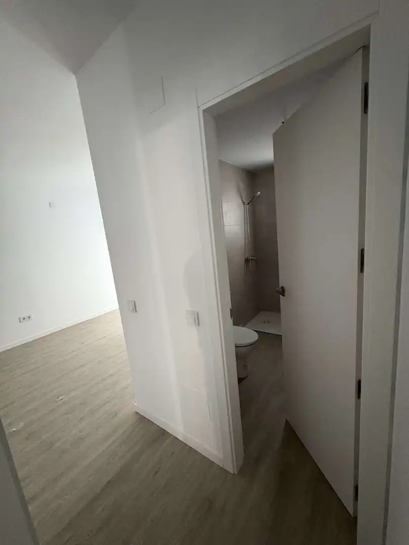 Bany de Apartament en venda en Málaga amb Parquet, Terrassa i Piscina