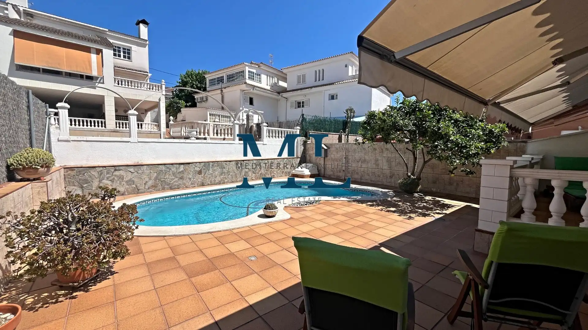Piscina de Casa adosada en venda en Sant Pere de Ribes amb Calefacció i Piscina