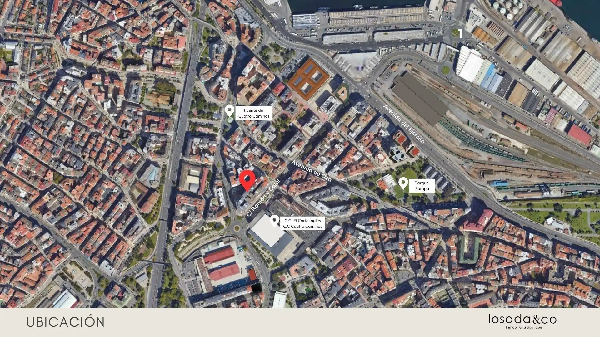 Vista exterior de Piso en venta en A Coruña Capital  con Calefacción