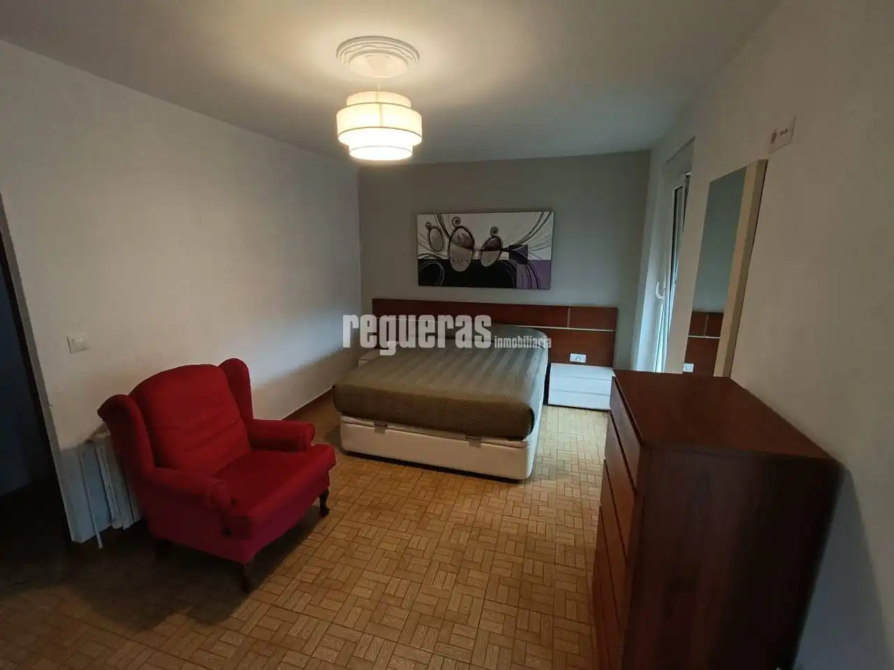 Bedroom of Houses for rent in Avilés  with Heating, Private garden and Furnished