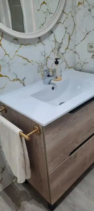 Baño de Estudio en venta en Benalmádena con Aire acondicionado, Terraza y Amueblado