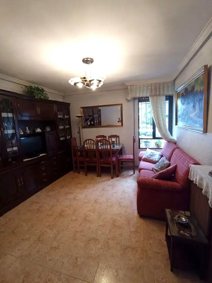 Wohnzimmer von Wohnung zur Miete in Madrid mit Möbliert