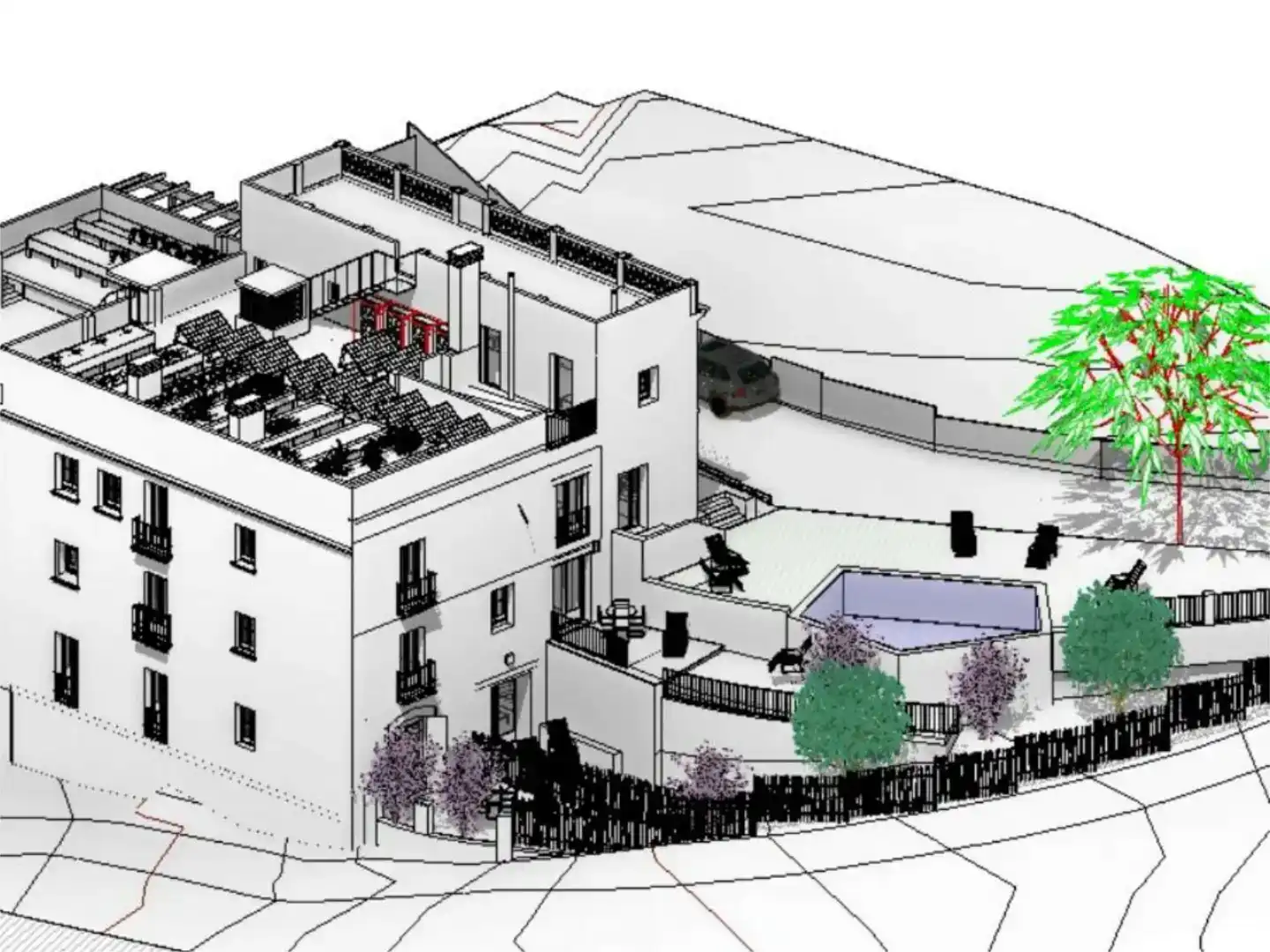 Exterior view of Country homes for sale in Torrelavit