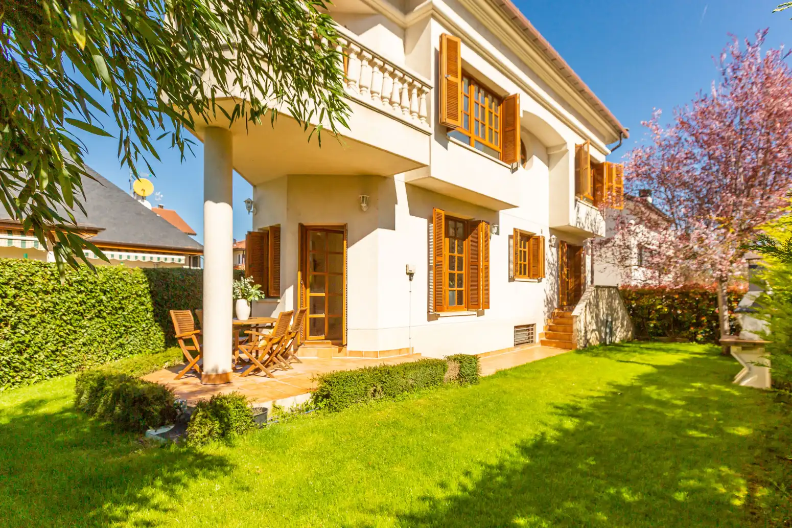Vista exterior de Casa o xalet en venda en Zizur Mayor / Zizur Nagusia amb Calefacció i Parquet