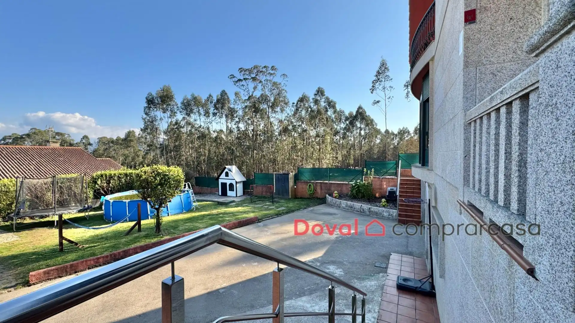 Terrassa de Casa o xalet en venda en Salceda de Caselas amb Calefacció, Jardí privat i Terrassa