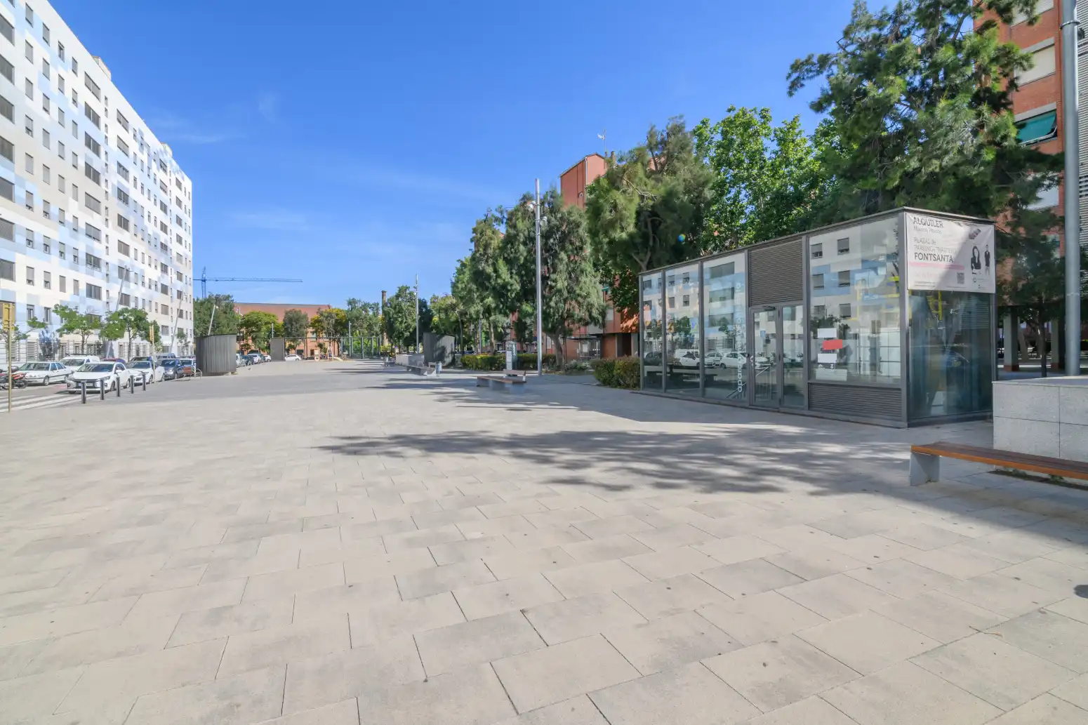 Exterior view of Flat for sale in Cornellà de Llobregat  with Air Conditioner, Heating and Storage room
