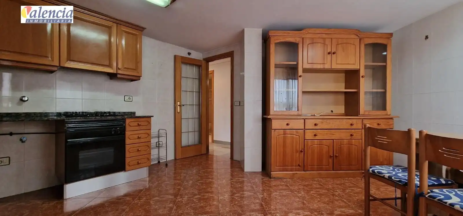 Kitchen of Flat for sale in Valencia  with Balcony