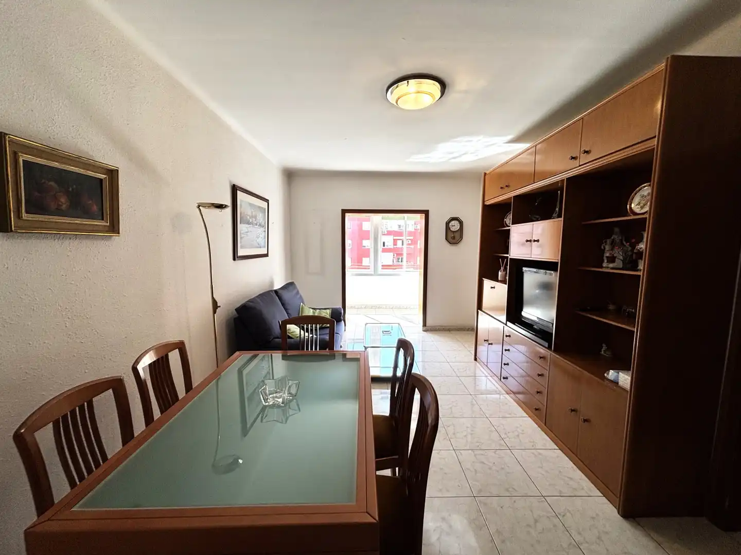 Sala de estar de Piso en venta en Barcelona con Balcón