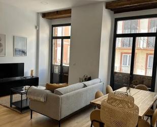 Living room of Apartment to rent in Málaga Capital  with Air Conditioner, Heating and Balcony