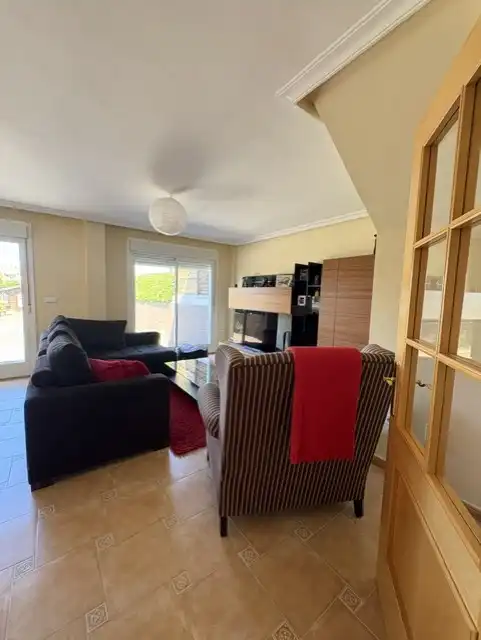 Sala de estar de Casa o chalet en venta en Boecillo con Calefacción, Parquet y Trastero