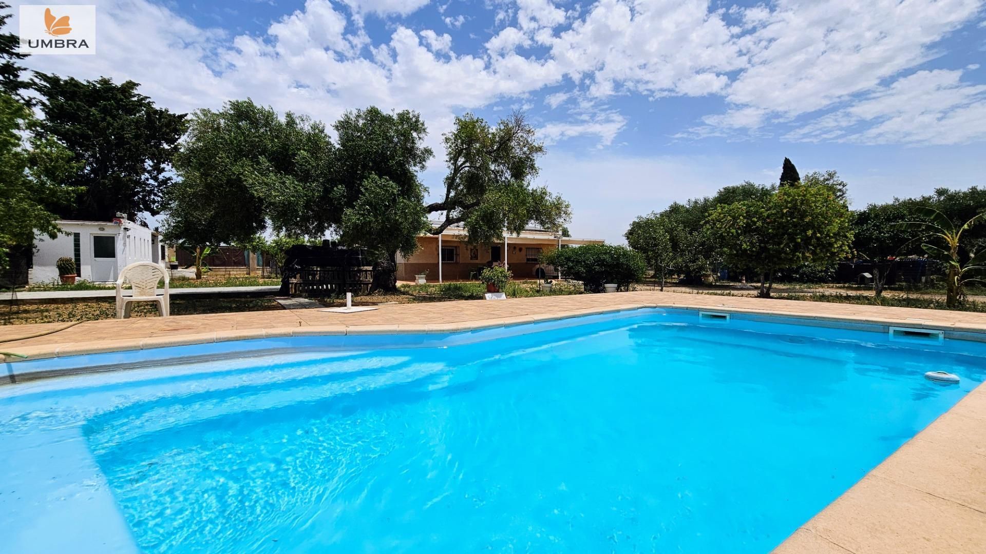 Swimming pool of Country house for sale in Jerez de la Frontera  with Air Conditioner, Heating and Private garden