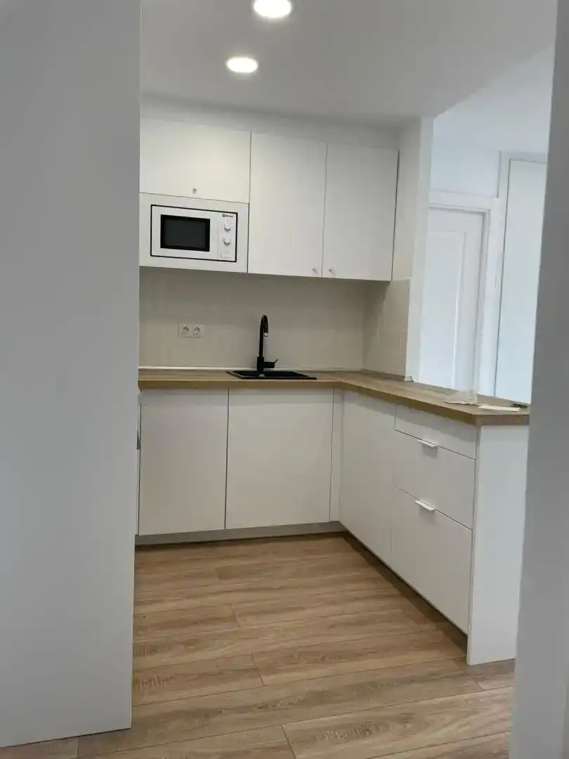 Kitchen of Flat for rent in  Madrid Capital  with Air Conditioner and Swimming Pool