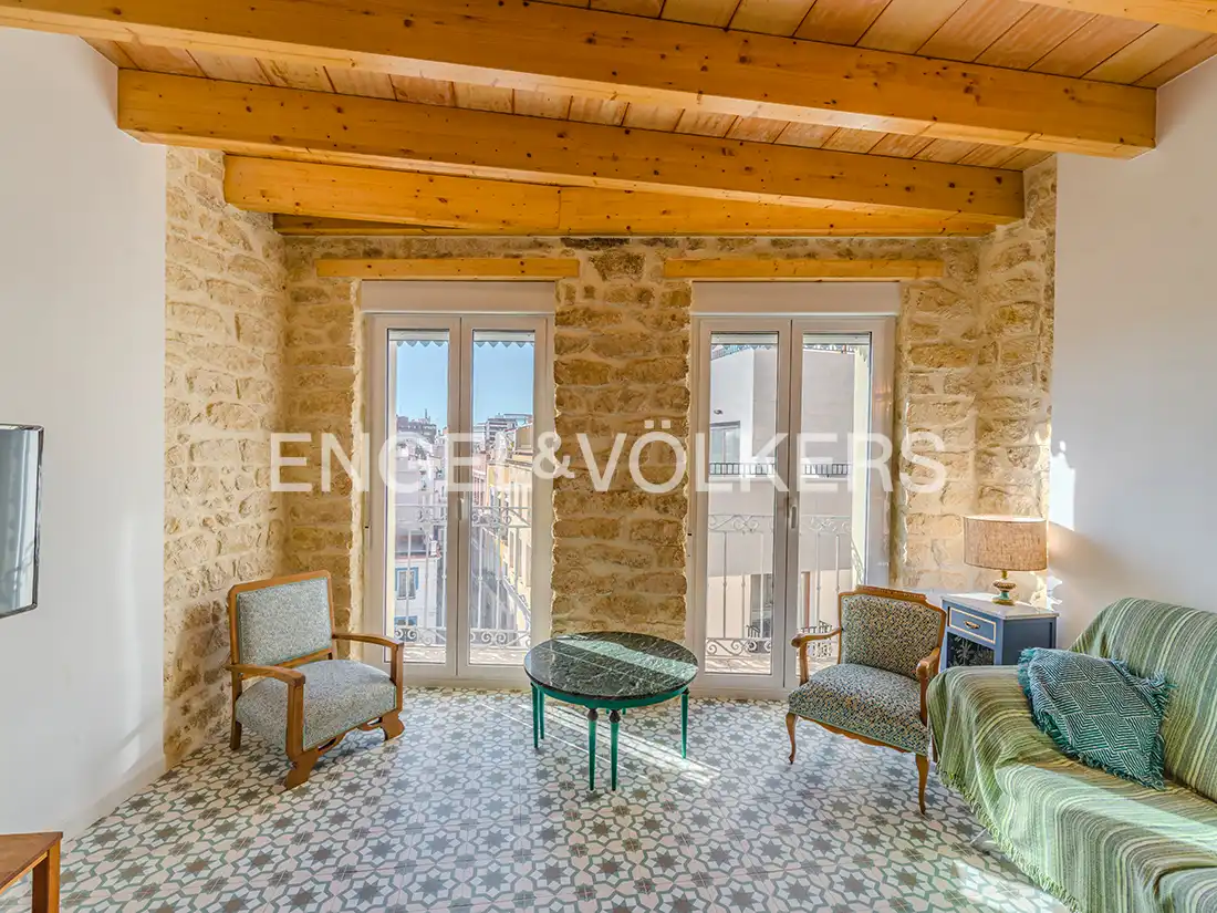 Terraza de Dúplex de alquiler en Alicante / Alacant con Aire acondicionado, Calefacción y Terraza