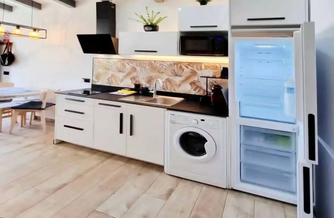 Cocina de Piso de alquiler en Torremolinos con Aire acondicionado, Amueblado y Horno