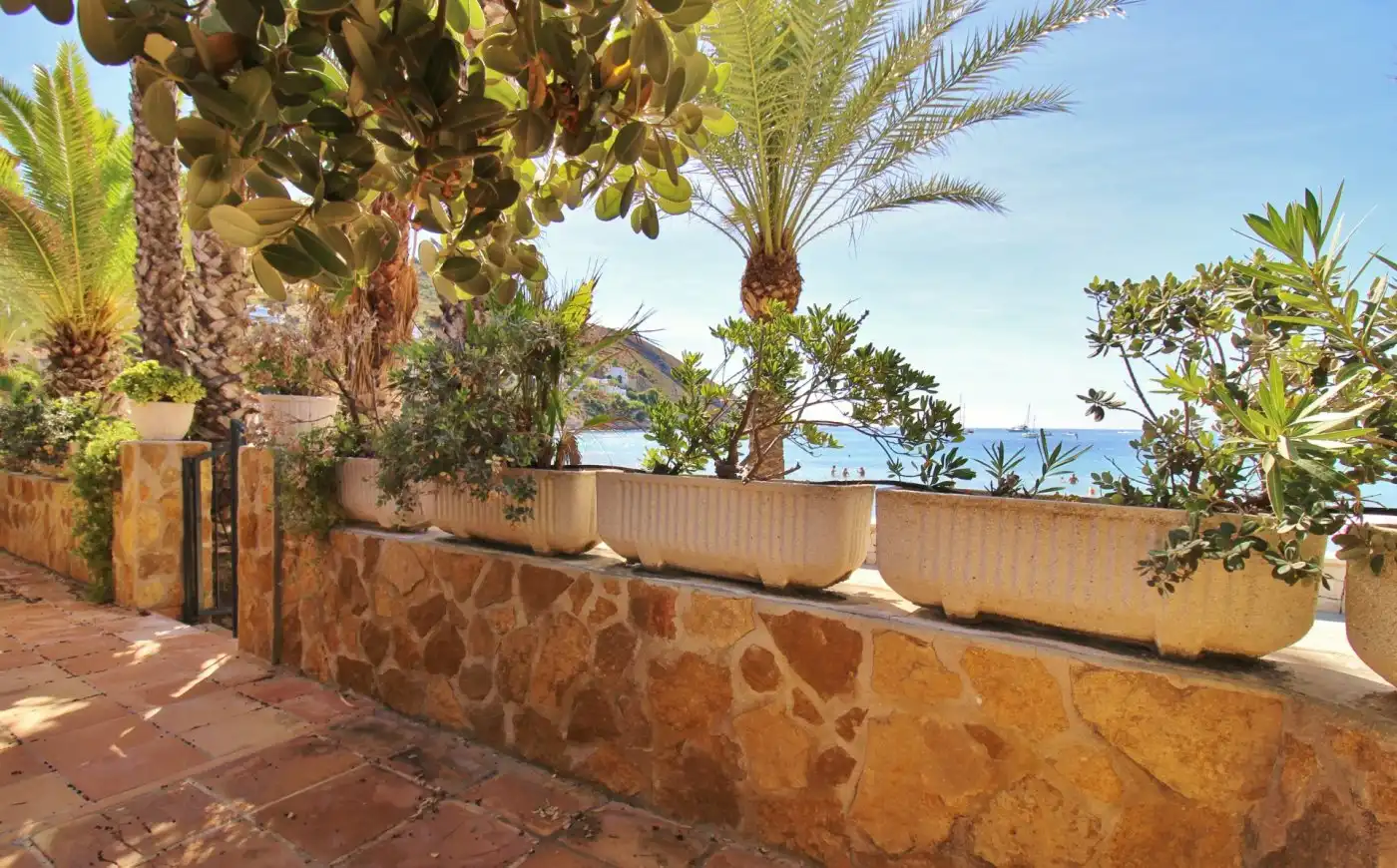 Terraza de Casa o chalet en venta en Moraira con Aire acondicionado, Calefacción y Jardín privado