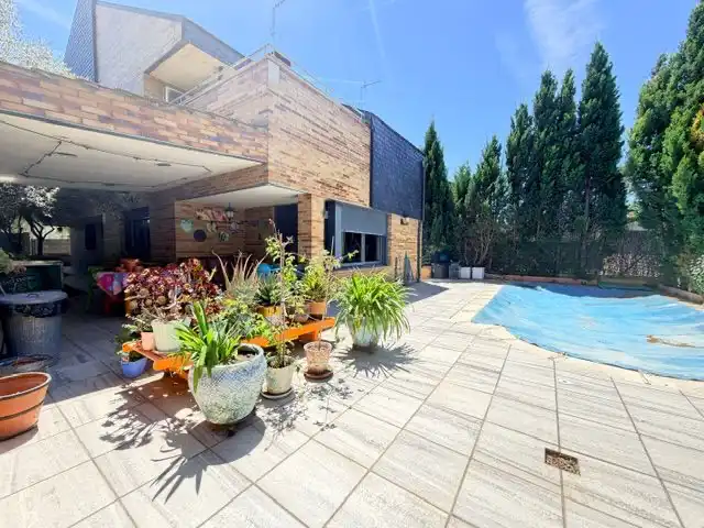 Terrassa de Casa o xalet en venda en Rivas-Vaciamadrid amb Aire condicionat, Calefacció i Jardí privat