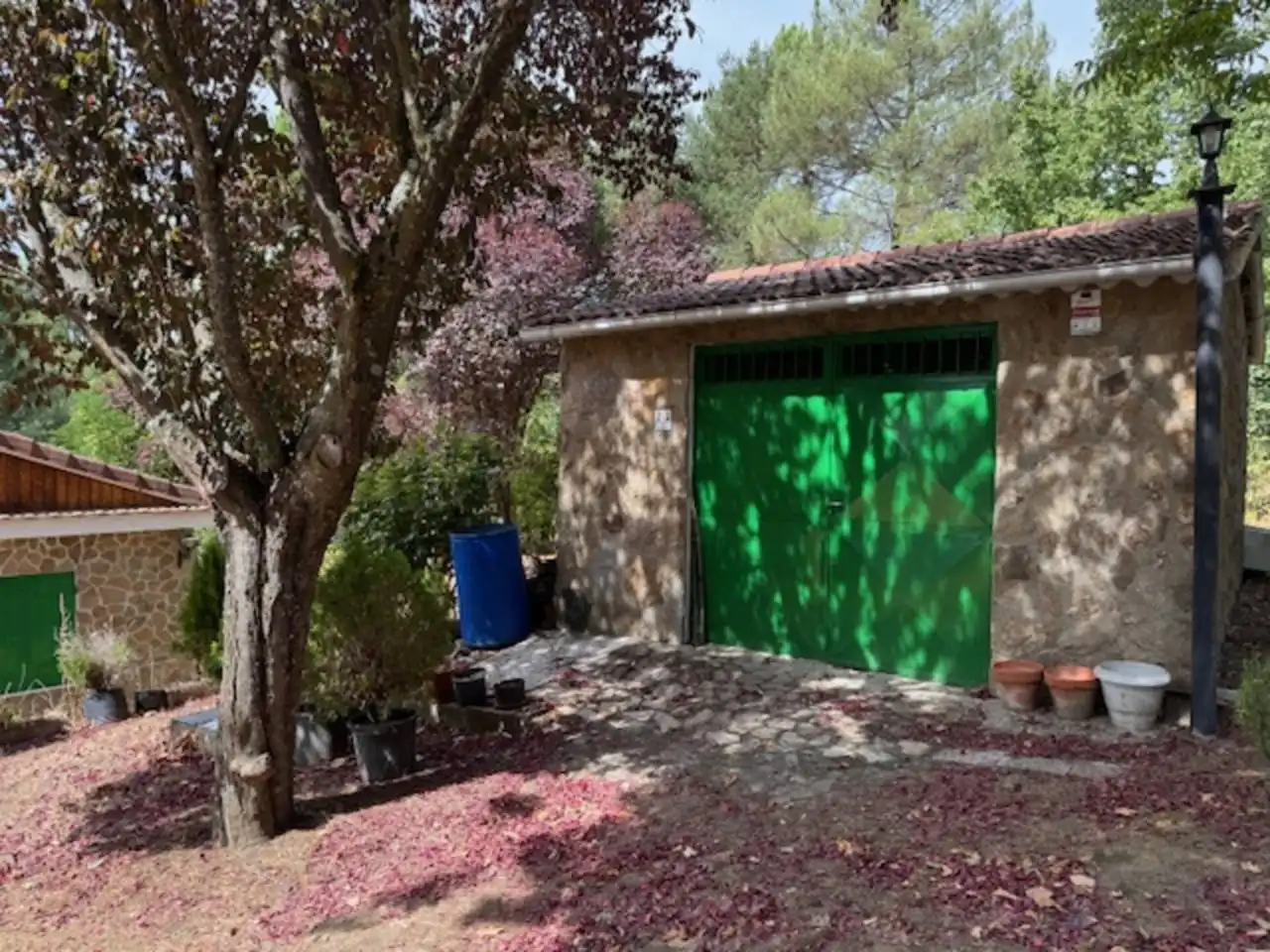 Jardín de Casa o chalet en venta en Villavieja del Lozoya con Calefacción, Terraza y Piscina