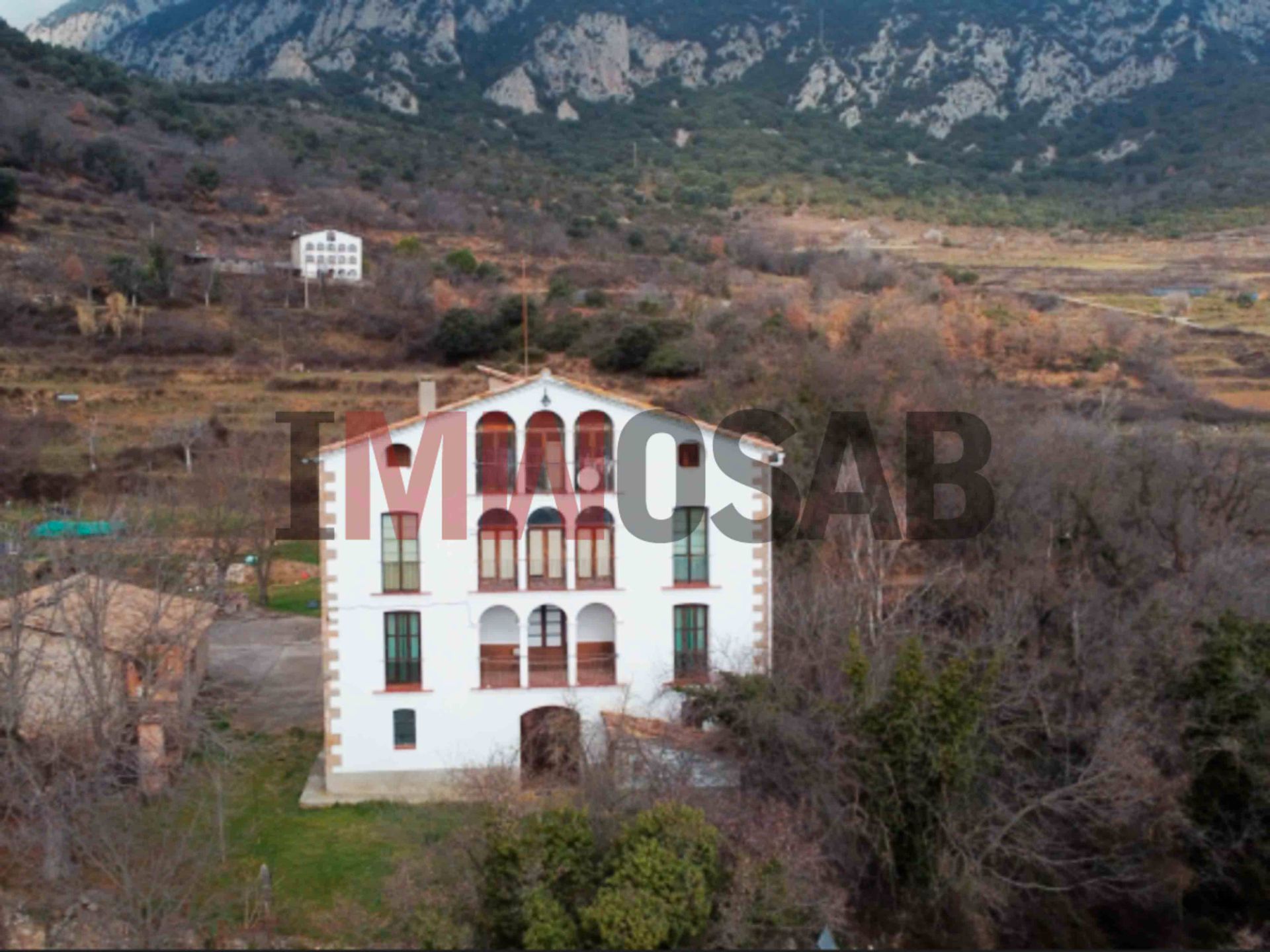 Vista exterior de Finca rústica en venta en Berga con Jardín privado, Terraza y Balcón