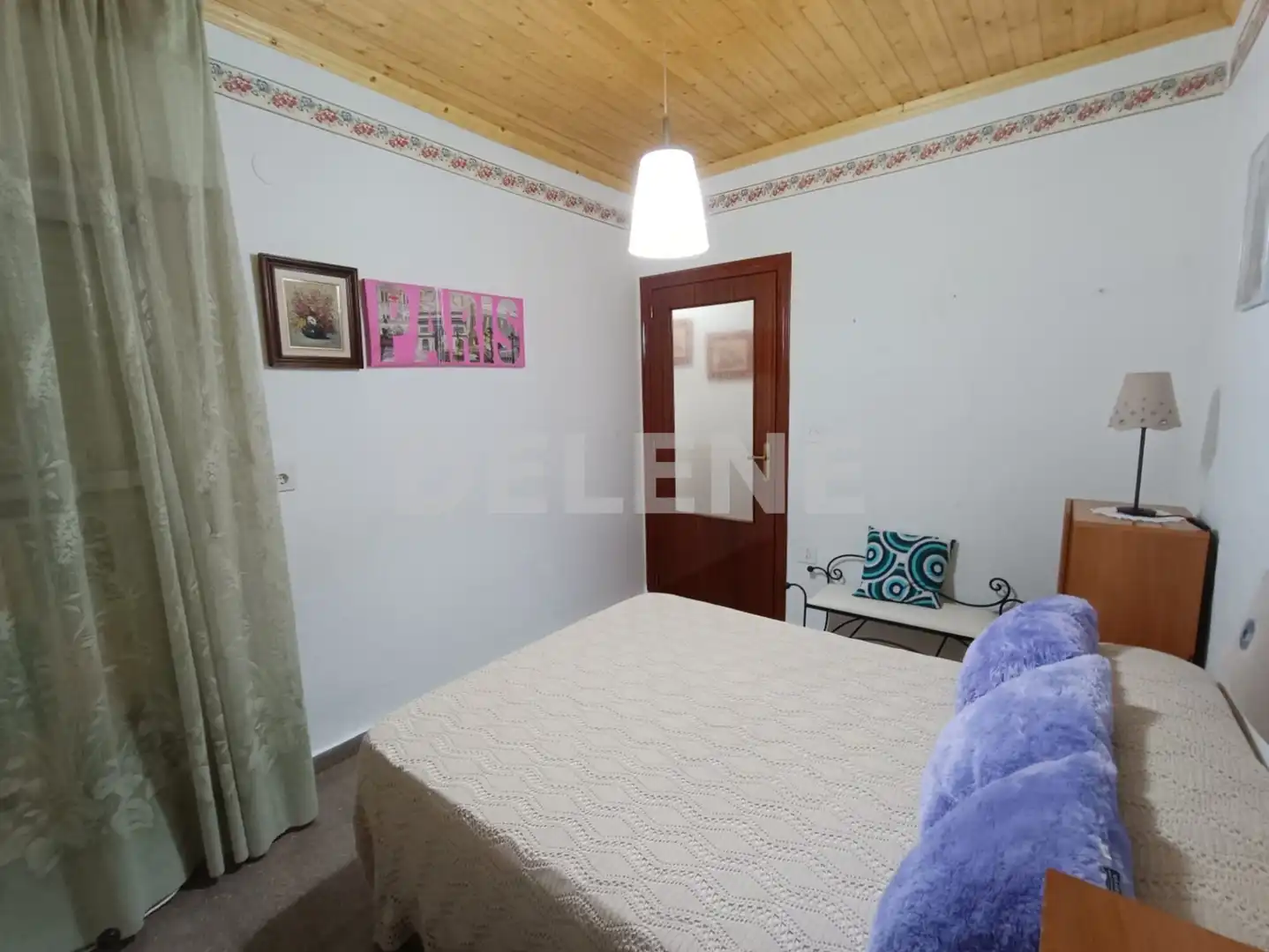 Bedroom of Flat for rent in Tobarra  with Air Conditioner, Parquet flooring and Terrace