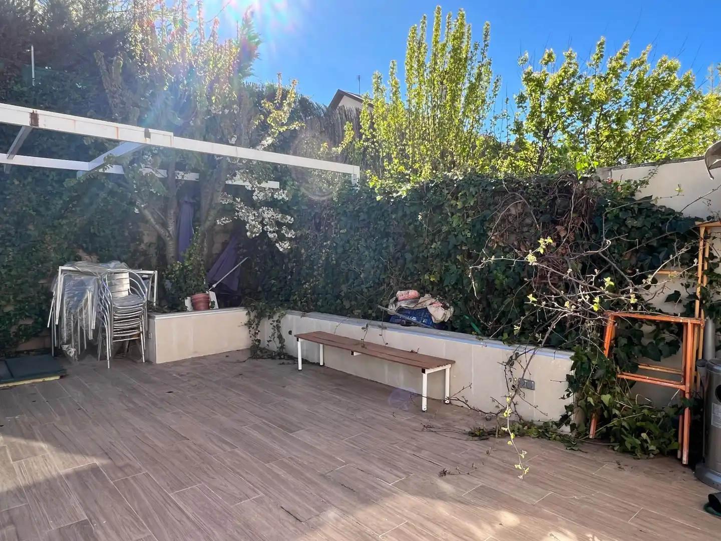 Terraza de Casa o chalet en venta en Rivas-Vaciamadrid con Aire acondicionado, Calefacción y Jardín privado
