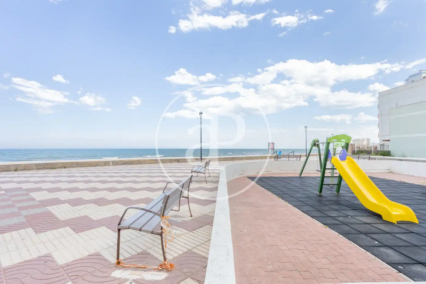 Terrace of Flat for sale in Sueca  with Air Conditioner, Heating and Balcony