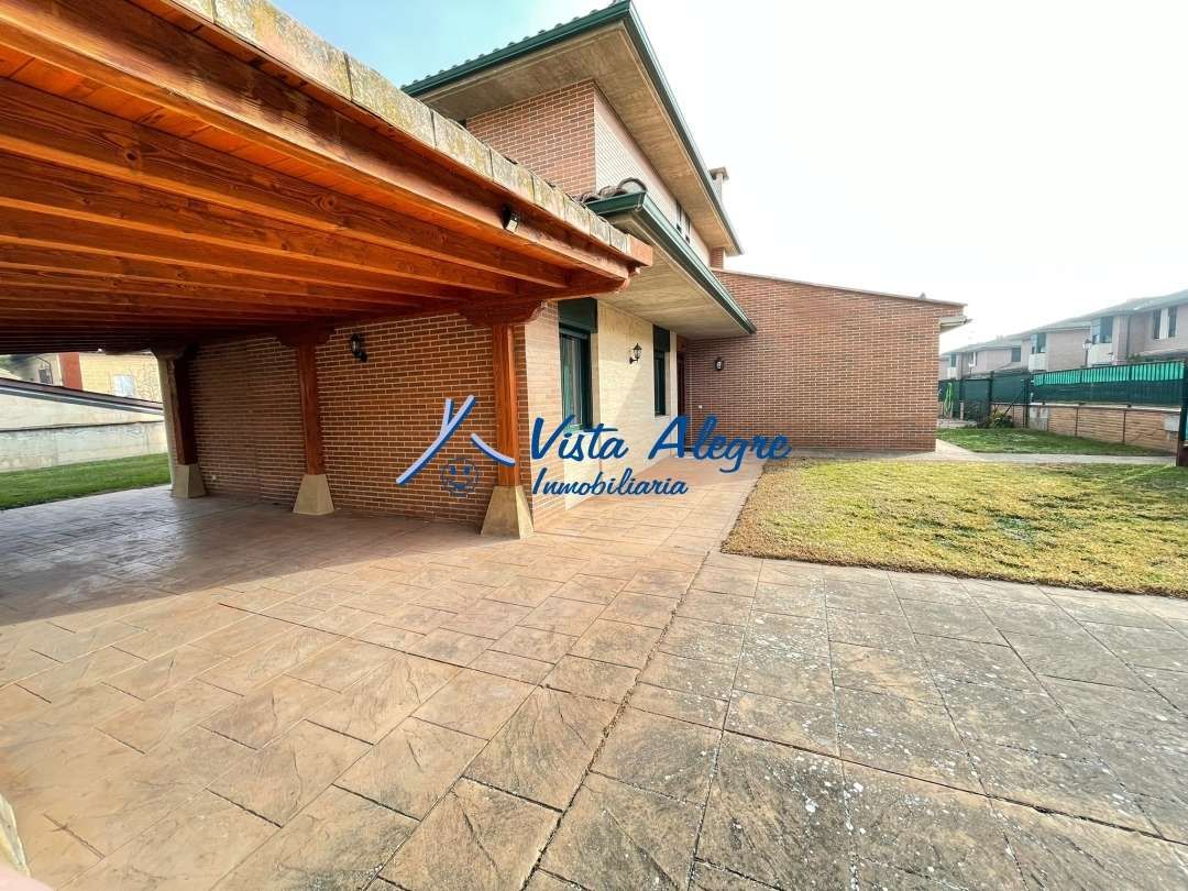 Vista exterior de Casa o chalet en venta en Ollauri con Calefacción, Jardín privado y Terraza