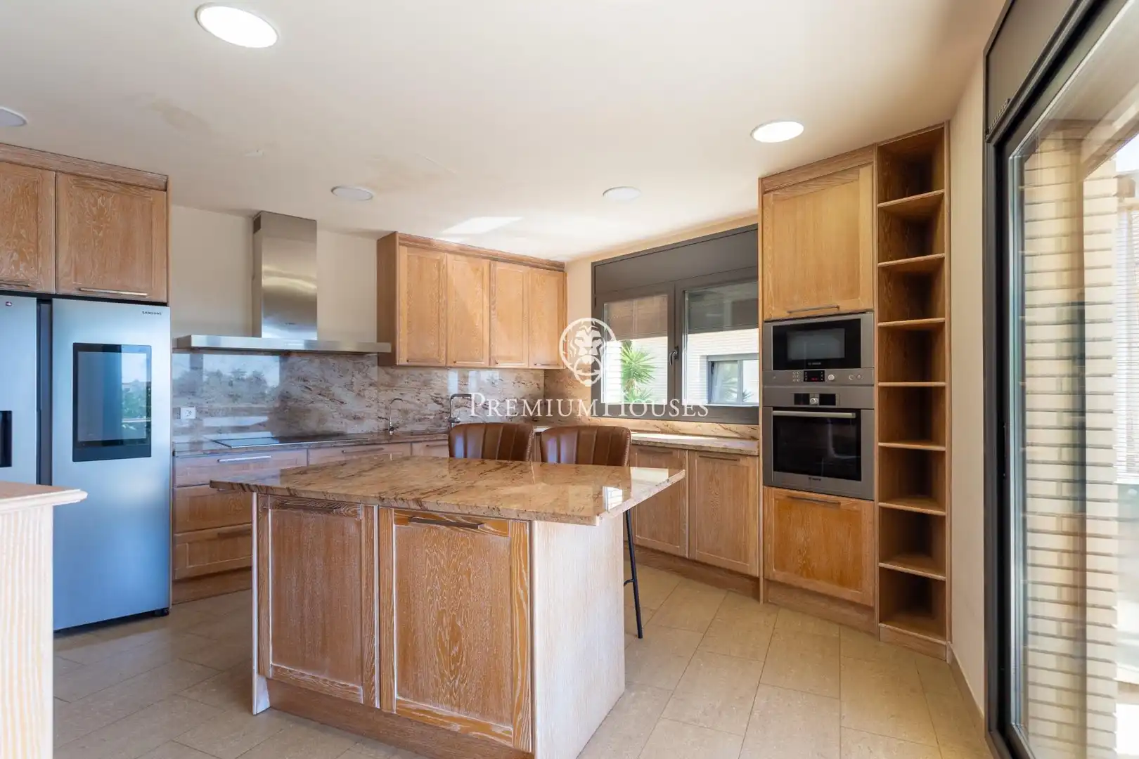 Cocina de Casa o chalet en venta en Premià de Dalt con Aire acondicionado, Calefacción y Jardín privado