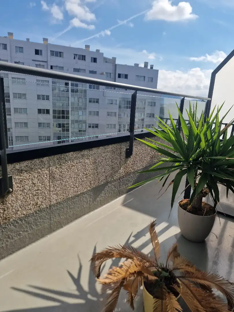 Balcony of Duplexes for sale in Narón  with Heating, Terrace and Storage room