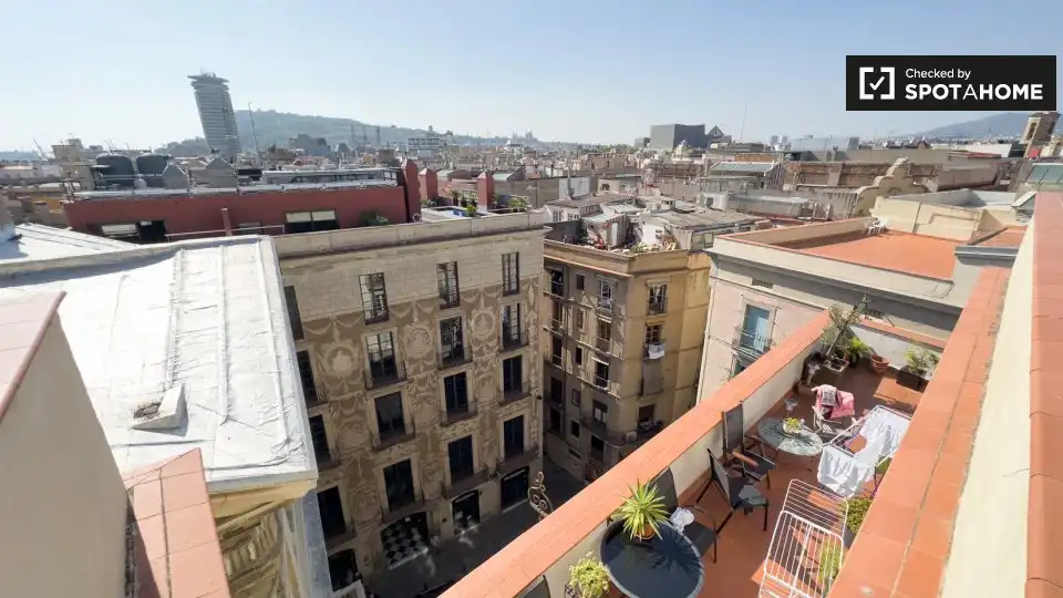 Flat with terrace to rent in Ciutat Vella, imagen 6