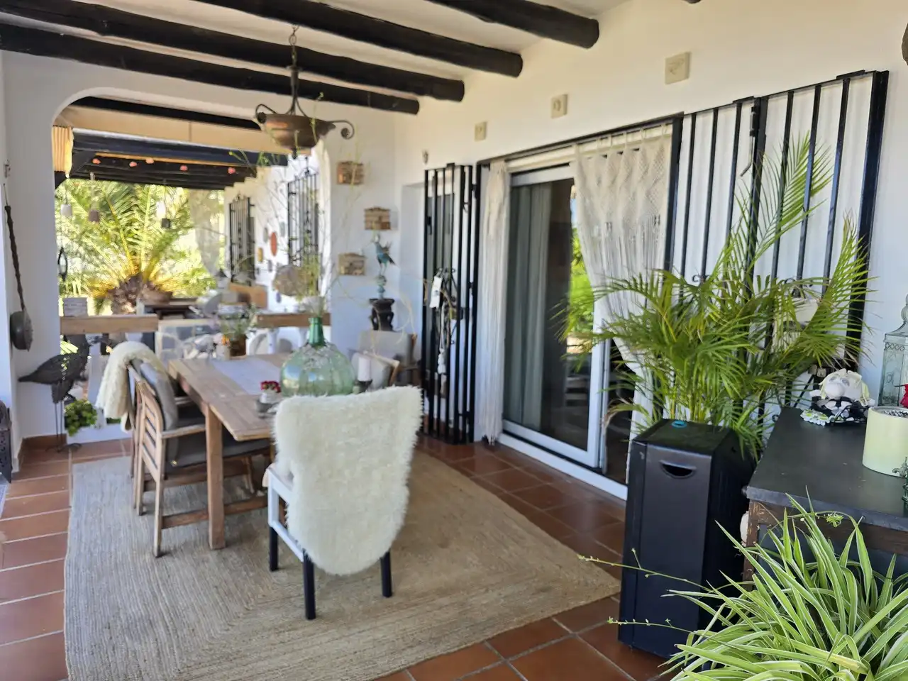 Terrassa de Casa o xalet en venda en Canillas de Aceituno amb Aire condicionat, Terrassa i Piscina