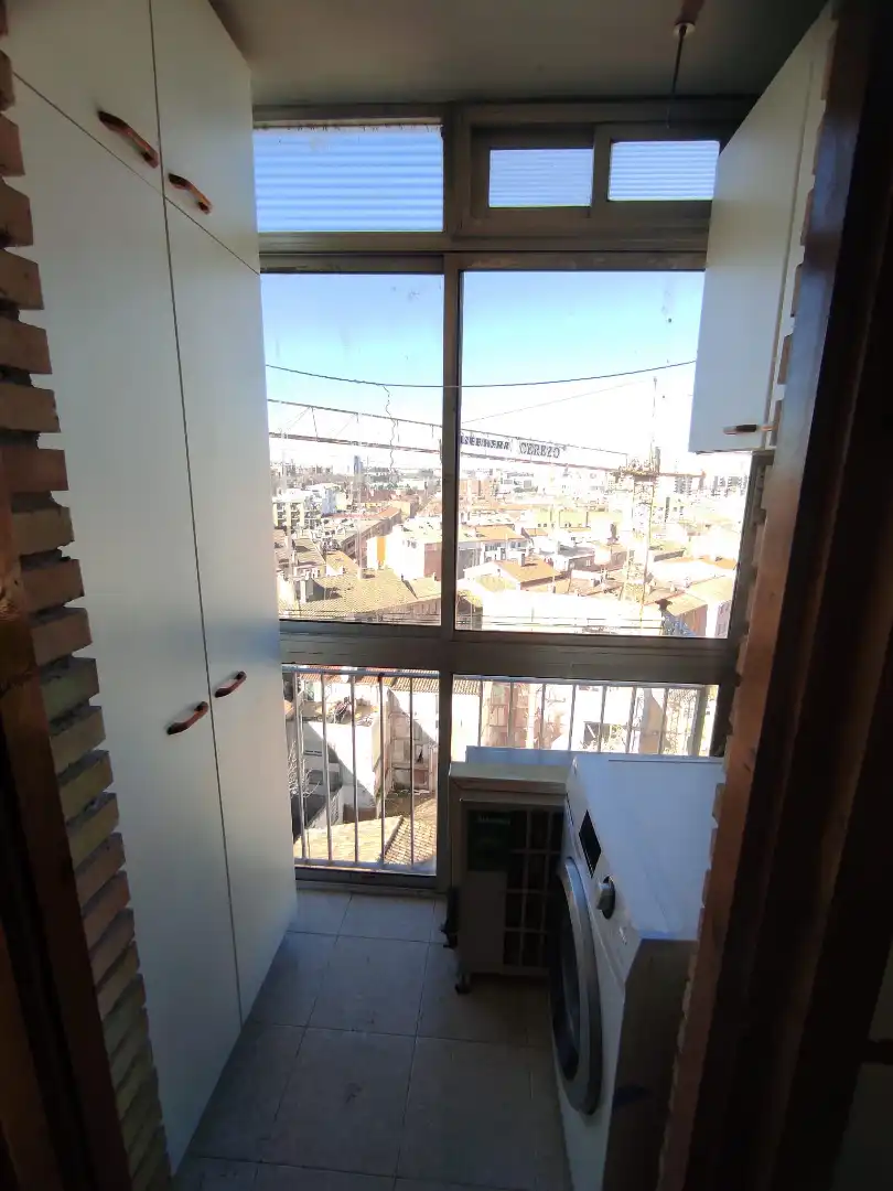 Balcony of Flat for sale in Zaragoza  with Air Conditioner, Heating and Oven